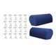 thumbnail image 4 of 1 par de muebles sofá reposabrazos cubre protector con 20 pasadores de torsión azul marino, 4 of 5