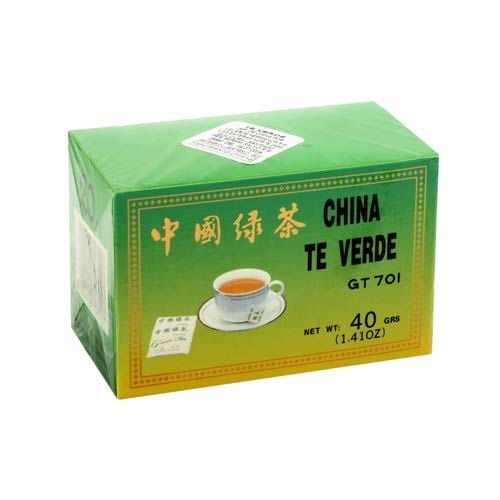 Té Verde Chino Caja, 20 Un