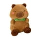 thumbnail image 2 of Peluche De Capibara, Peluche De Capibara Suave Para Adolescentes, Regalos De Cumpleaños Familiares, 35 Cm, 2 of 3
