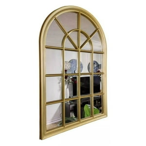 Ventana Espejo Gold Catedral Para Pared Taller Sin Fronteras