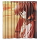 thumbnail image 1 of Cortina de ducha de anime para chica bonita, juego de cortina de baño con ganchos, tamaño 66 x 72 pulgadas, 1 of 3