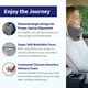 thumbnail image 3 of Almohada cervical TRAVELREST Nest de espuma viscoelástica Travel Essentials, 3 of 8