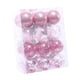 thumbnail image 3 of 24 Piezas De Adornos Navideños De Bolas Irrompibles Para Fiestas Navideñas En Casa, Color Rosa Transparente, 3 of 5