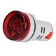 thumbnail image 2 of Voltímetro Corriente Alterna 50-500V Indicador LED De Potencia Rojo, 2 of 5