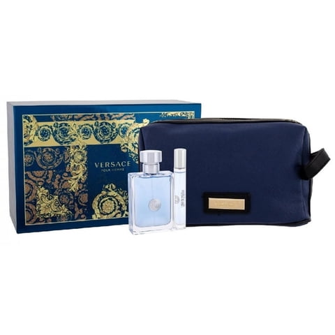 Versace - Pour Homme Edt 100 Ml 10 Ml Nec Set 3 Pcs