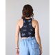 thumbnail image 3 of Polera Top Halter Mujer tejido print Flor Polemic, 3 of 3