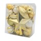 thumbnail image 1 of 40 Piezas De Adornos Colgantes Para árbol De Navidad, Decoración Navide?a Para Porche, Boda, Hogar, Dorado, 1 of 5