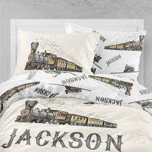 Milsleep - Juego De Cama Tren Vintage