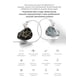 thumbnail image 3 of Monitores In-Ear KZ ASX con 10 Armaduras Balanceadas con Cable, 3 of 9