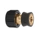 thumbnail image 5 of Adaptador de ra a de agua pulverizada Adaptador de manguera de salida de manguera de de autos, para limpieza de autos Cobre C, 5 of 5