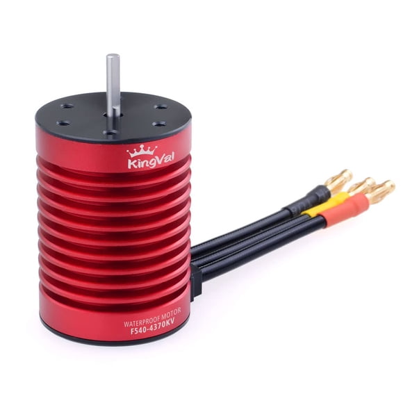 Motor sin escobillas impermeable de reemplazo F540 4370KV para auto RC 1/10