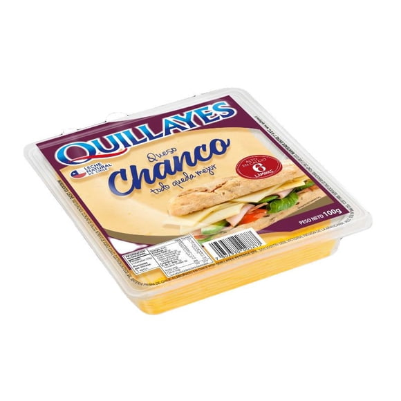 Queso Chanco Laminado, 100 g
