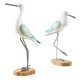 thumbnail image 4 of Estatuillas De Gaviota Artesanía Estatua De Pájaro Micro Paisajismo Decoración Accesorios Oficina Verde, 4 of 5