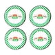 thumbnail image 1 of Juego de platos Silver Buffalo Friends Central Perk de melamina, 4 piezas, 1 of 7