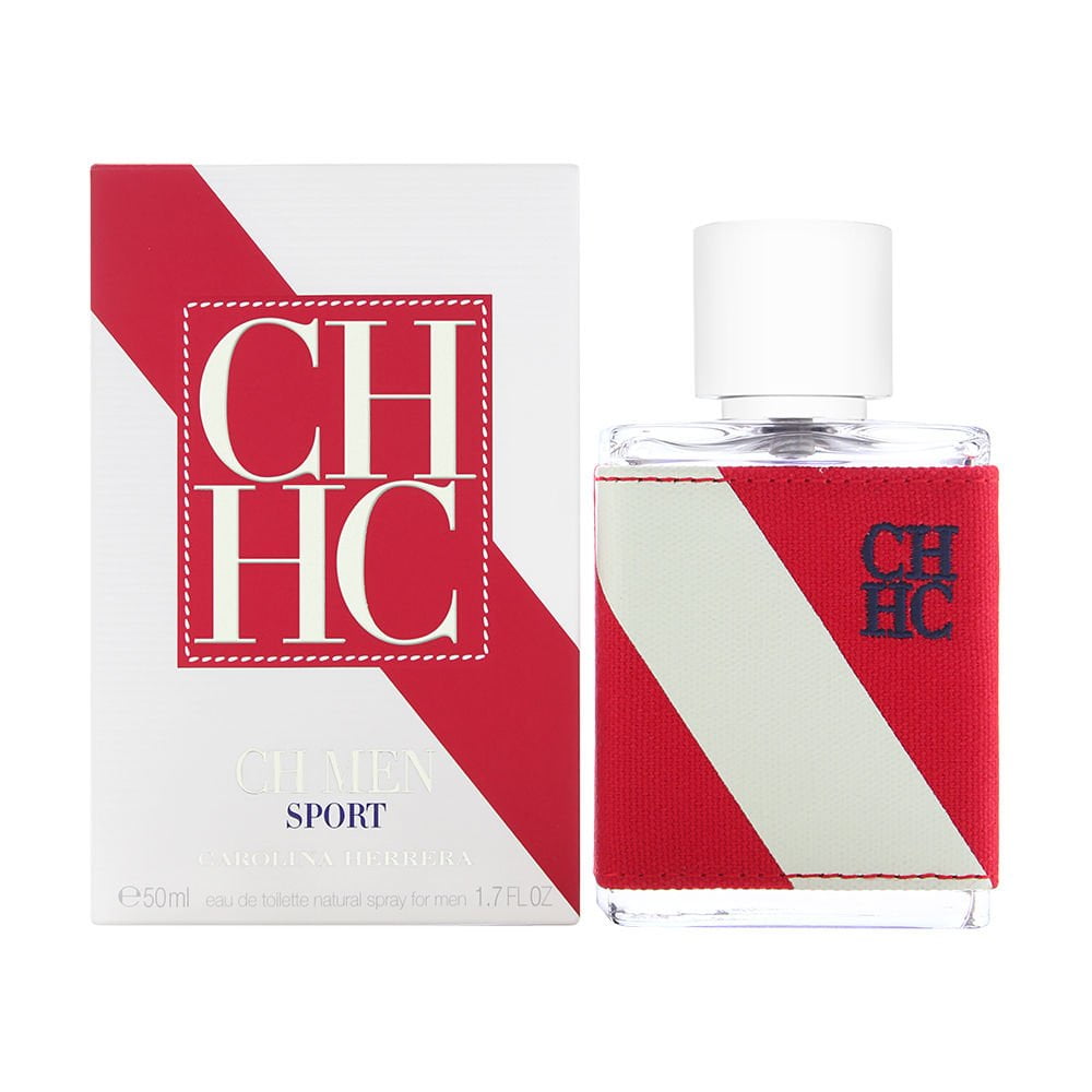 Perfume Carolina Herrera Ch Sport Eau De Toilette Para Hombre, 50 Ml