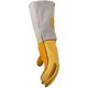 thumbnail image 5 of Guantes de soldadura Caiman Caiman Elk Skin MIG/Stick Dorado/Gris, 5 of 5