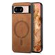 thumbnail image 4 of Magnetic Slim Case for Google Pixel 8A with Camera Guard & Anti-Scratch Back Brown, 4 of 6