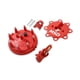 thumbnail image 1 of Kit de tapa distribuidora y rotor MSD 8482 rojo, 1 of 7