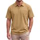 thumbnail image 1 of INSPIRE CHIC Camisa Polo Retro para Hombre de Manga Corta Verano Camisas Polo Vintage XL Caqui, 1 of 5