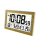 thumbnail image 3 of Reloj despertador digital, calendario y temperatura, reloj LCD de repetición, visualización de números grandes, con pilas, reloj de , luz 201x124x26 cm, 3 of 5
