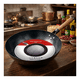 thumbnail image 1 of Wok De Cocina Tradicional Acero Martillado Mango De Madera, 1 of 7