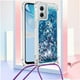 thumbnail image 2 of Funda FOXDOCK para Motorola Moto G 5G 2023 con Cuerda Ajustable, Brillo Líquido, Protección Antigolpes y Lente – Ideal para Regalo, 2 of 6