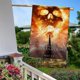 thumbnail image 5 of Destino Final-bandera de jardín temática. Regalo perfecto para fans, amigos y familiares, ideal para actividades al aire libre y decoración de fiestas.28CM*45CM, 5 of 5