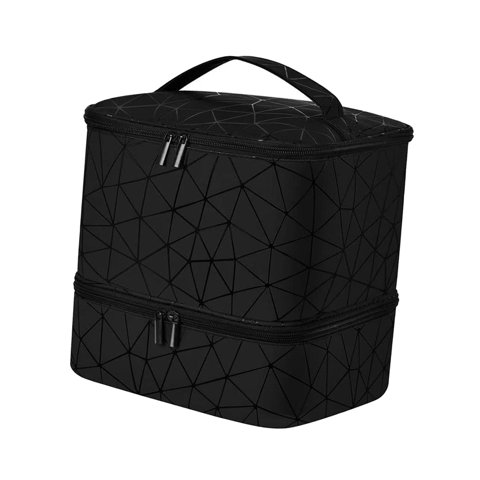 Ioensy - Esmalte De Uñas De Doble Capa, Bolsa De Transporte, Bolsa De Almacenamiento, 24X20X24Cm, Portátil