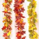 thumbnail image 5 of Guirnalda de otoño TURNMEON, paquete de 2 guirnaldas con hojas de otoño de 3,6 m, 5 of 6