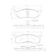 thumbnail image 1 of Pastillas Freno para auto MOTAQUIP LVXL221, 1 of 2