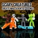 thumbnail image 5 of Figuras de acción Zing Stikbot Monster Werewolf & Cyborg x6, 5 of 6