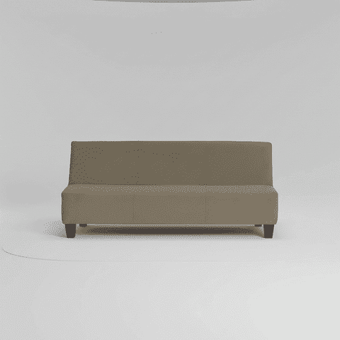 Bloccare - Banqueta Piecera 90 Cm Tapiz Genova (Grafito)