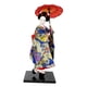thumbnail image 2 of Figura Coleccionable Estatua Escultura Miniaturas Kimono Japonés Muñeca Geisha Estilo G, 2 of 3