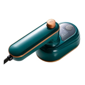 Bothyi - Microplancha A Vapor Potente Y Compacta Para El Hogar Y Los Viajes, Vaporera Portátil De 38 W, Color Verde