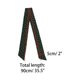 thumbnail image 2 of INSPIRE CHIC Bufanda Delgada de Seda con Lunares Cinturón Largo Estrecho Pañuelo de Cuello Accesorio de Asa de Bolsa Verde con Pequeños Lunares S, 2 of 5