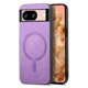 thumbnail image 3 of Magnetic Slim Case for Google Pixel 8A with Camera Guard & Anti-Scratch Back Purple, 3 of 5