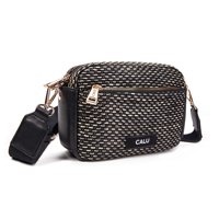 Calu Bags - Cartera Bandolera Antonia Negro Calu