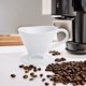 thumbnail image 5 of Melitta Vertedor de 1 taza, porcelana blanca, 5 of 7
