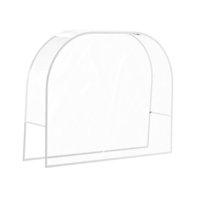 Magideal - Funda Para Respaldo De Silla De Salón, Protección Para Silla De Peluquería, Fácil De Limpiar, Multiusos, Reutilizable, Resistente Y Transparente Para