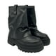 thumbnail image 3 of Botin color negro para mujer con plataforma ancha y caña, 3 of 5