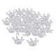 thumbnail image 4 of 50 Uds Encantadores Dijes De Corona Colgantes 3D Para Collar DIY Manualidades Joyería Estilo F, 4 of 5