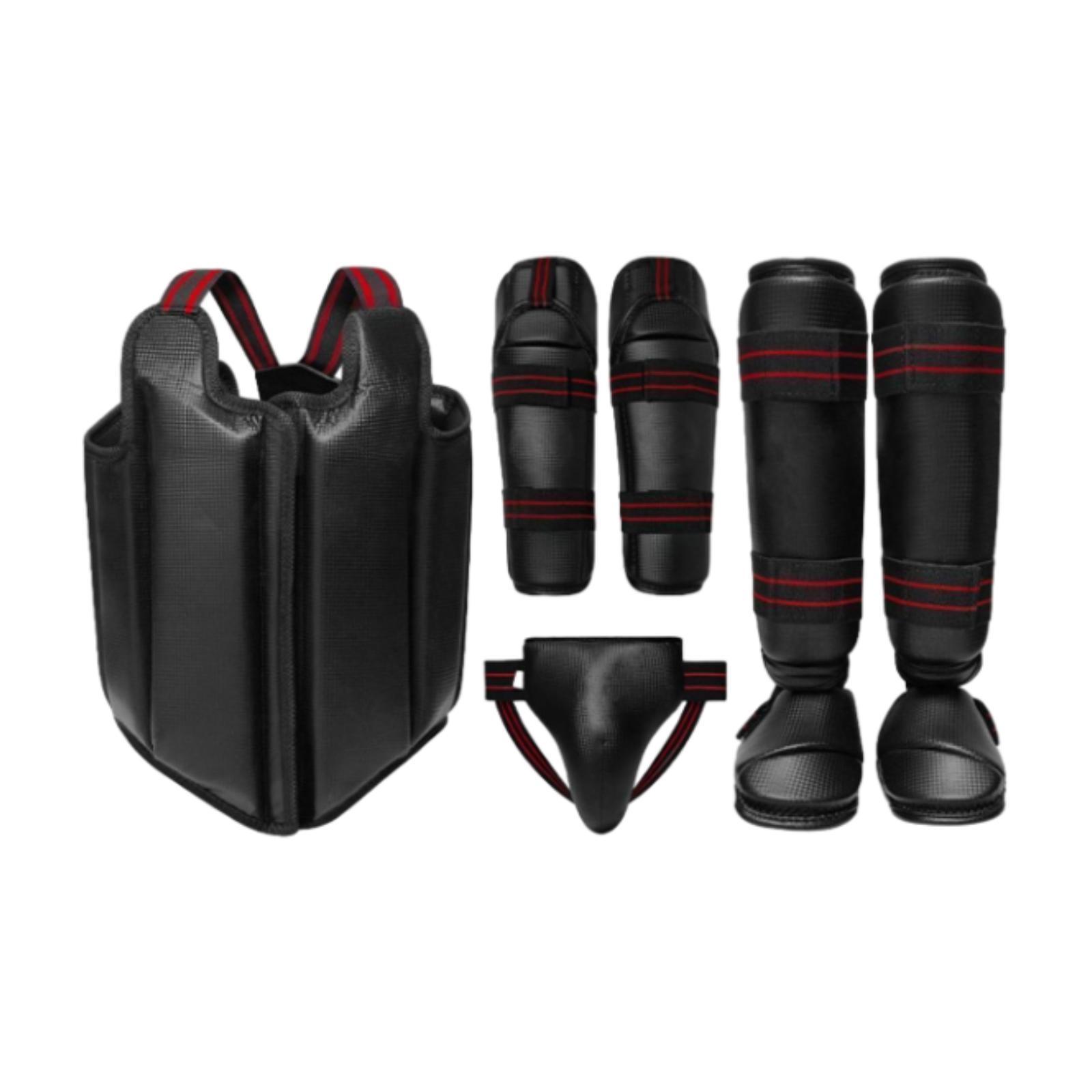 Ioensy - Equipo De Protección Para Taekwondo, Protector De Entrepierna, Protector Corporal Para Boxeo, Protector De Pecho M