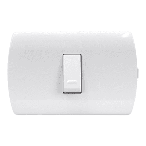 Aris - Interruptor 9/12 10A Blanco Embutido