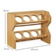 thumbnail image 3 of Especiero Condimentos de Madera 8 Frascos Vidrio Simplit, 3 of 5