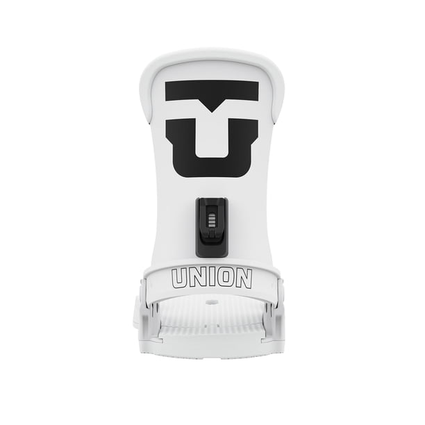 Fijaciones de snowboard Union Force Classic para hombre, blancas