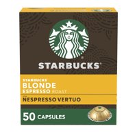 Cápsulas De Espresso Starbucks Blonde Roast Nespresso Vertuo 50 Unidades