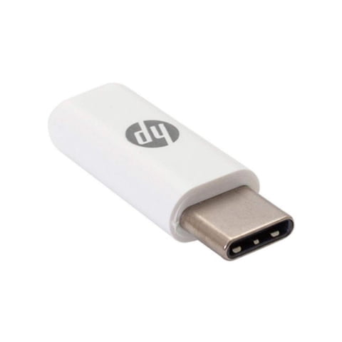 Hp - Adaptador Micro Usb A Usb Tipo C Usb 2.0 480Mbps Blanco