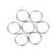 thumbnail image 2 of 100pcs Metal Bra Strap Ajustador Slider / Ganchos Lencería Costura 15mm O Ring, 2 of 3