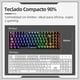 thumbnail image 4 of Teclado Mecanico Gamer Machenike K500-B94 Rgb100 % Antighosting Hotswap, 4 of 7