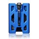 thumbnail image 1 of Porta credenciales GOVO T4 de 4 tarjetas, azul, con clip metálico, 1 of 6
